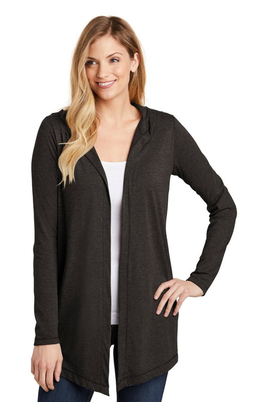 District ® Women's Perfect Tri ® Hooded Cardigan. DT156 - uslegacypromotions