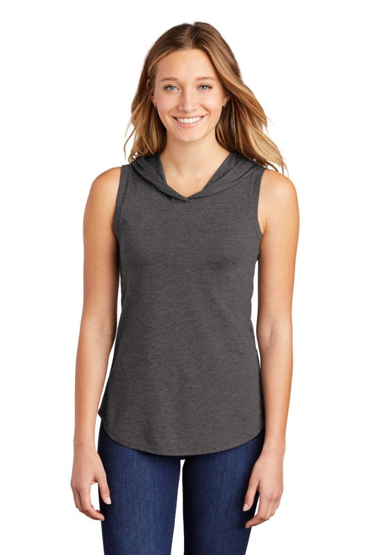 District ® Women's Perfect Tri ® Sleeveless Hoodie DT1375 - uslegacypromotions