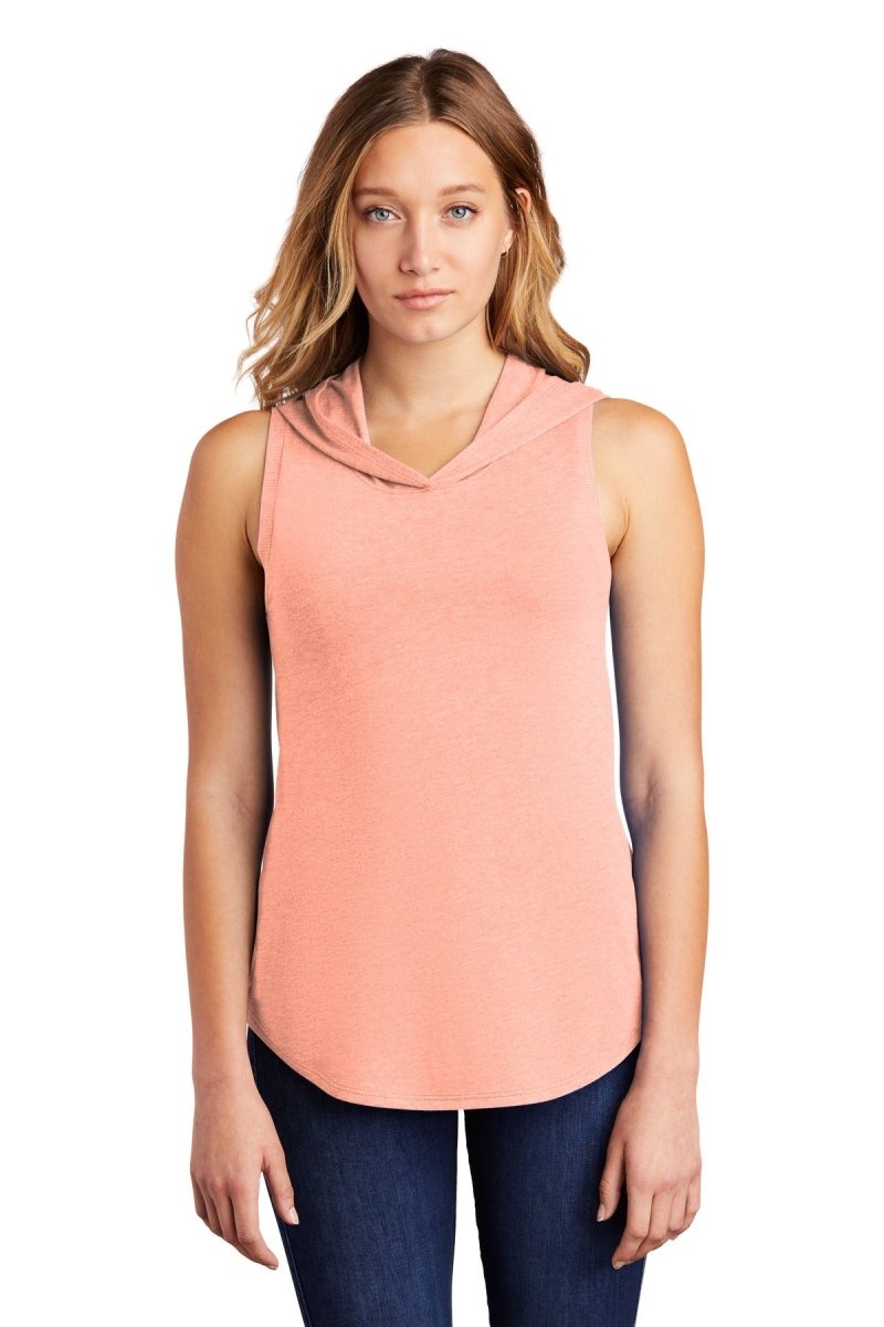 District ® Women's Perfect Tri ® Sleeveless Hoodie DT1375 - uslegacypromotions