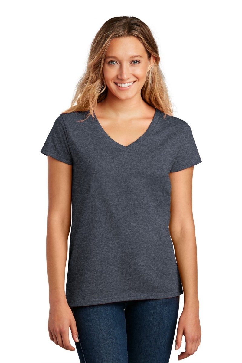 District ® Women's Re-Tee ™ V-Neck DT8001 - uslegacypromotions