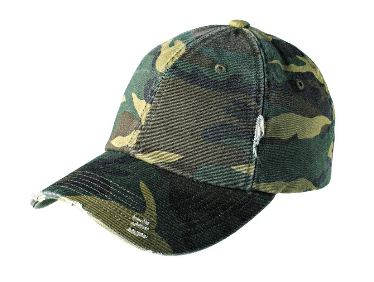 District® Distressed Cap. DT600 - uslegacypromotions
