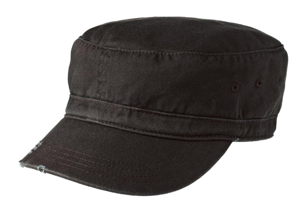 District® Distressed Military Hat. DT605 - uslegacypromotions