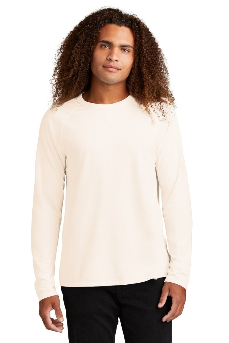 District® Featherweight French Terry™ Long Sleeve Crewneck DT572 - uslegacypromotions