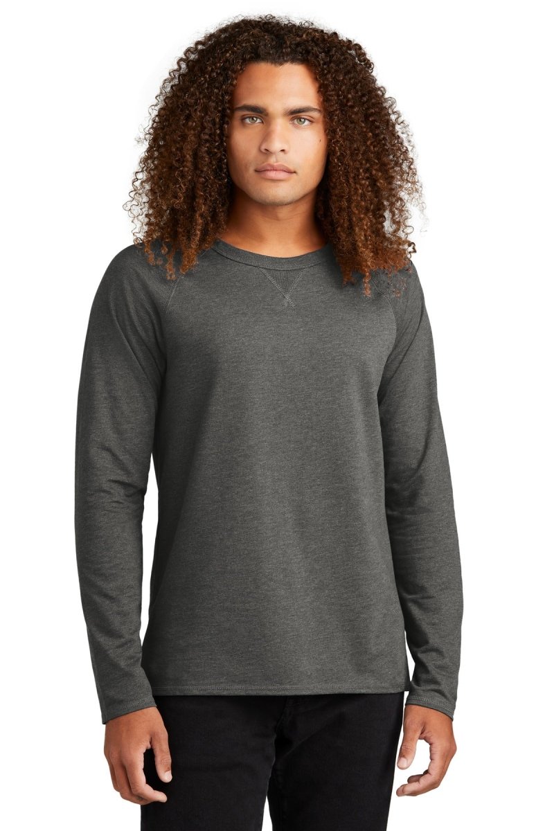 District® Featherweight French Terry™ Long Sleeve Crewneck DT572 - uslegacypromotions