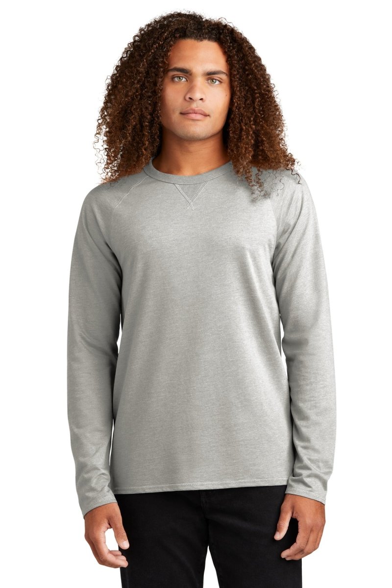 District® Featherweight French Terry™ Long Sleeve Crewneck DT572 - uslegacypromotions