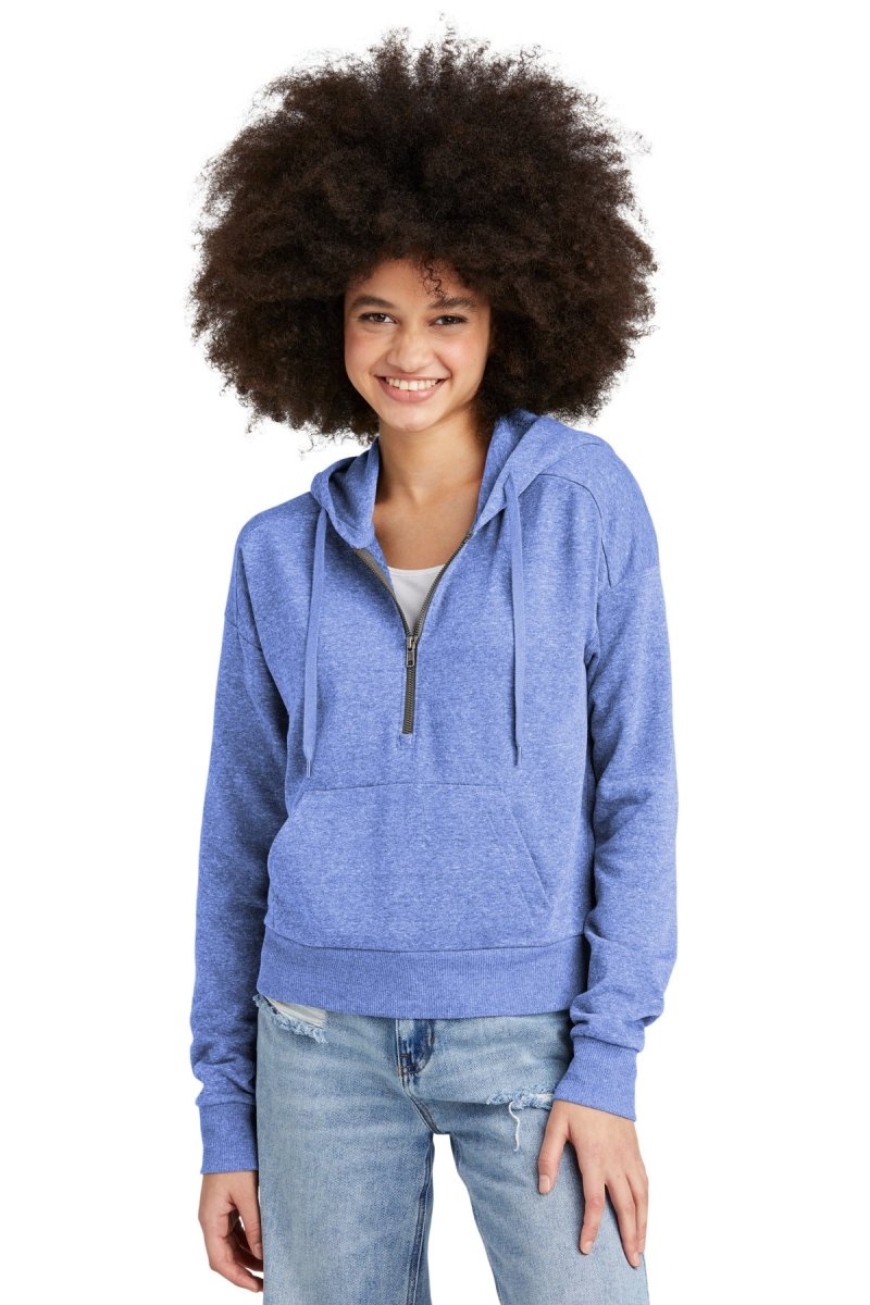 District® Women's Perfect Tri® Fleece 1/2-Zip Pullover DT1311 - uslegacypromotions