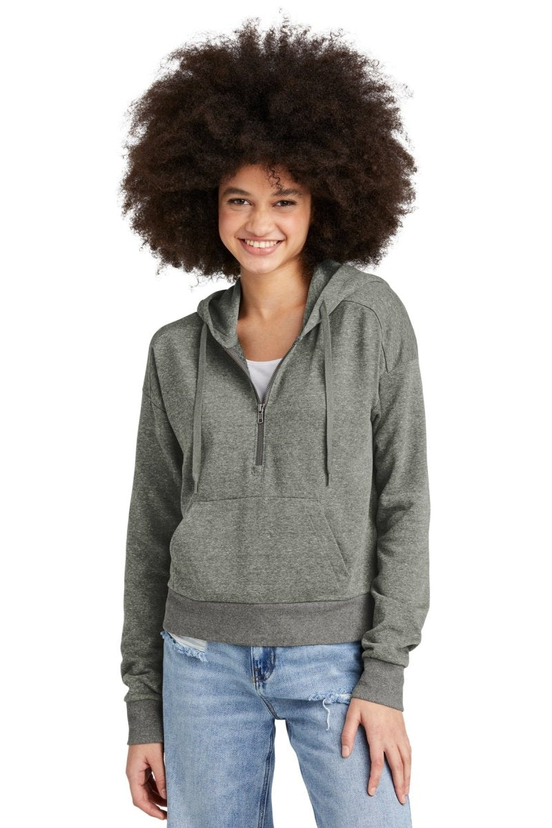 District® Women's Perfect Tri® Fleece 1/2-Zip Pullover DT1311 - uslegacypromotions