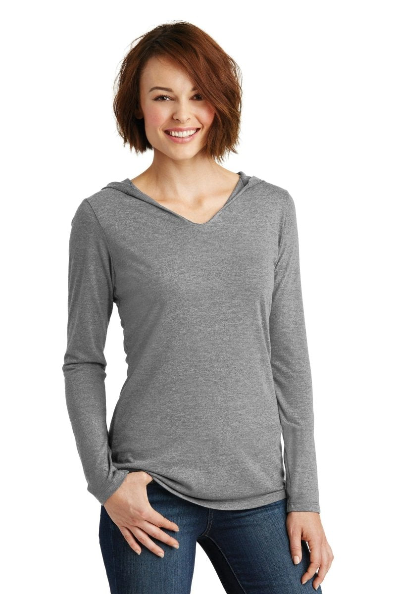 District® Women's Perfect Tri® Long Sleeve Hoodie. DM139L - uslegacypromotions