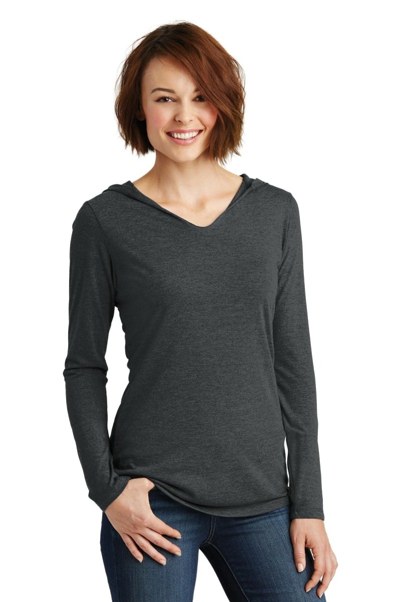 District® Women's Perfect Tri® Long Sleeve Hoodie. DM139L - uslegacypromotions