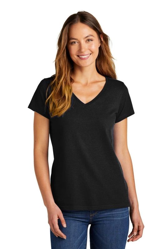 District® Women's The Concert Tee® V-Neck DT5002 - uslegacypromotions