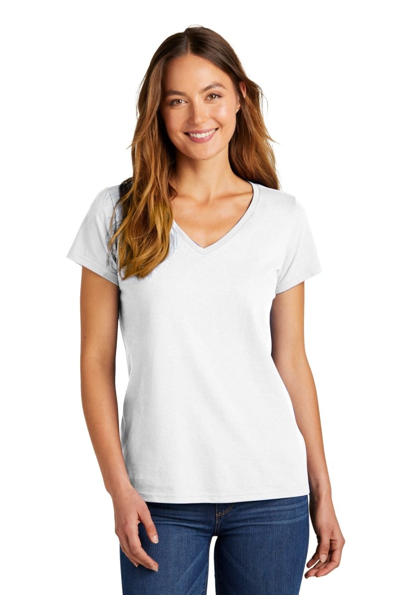 District® Women's The Concert Tee® V-Neck DT5002 - uslegacypromotions