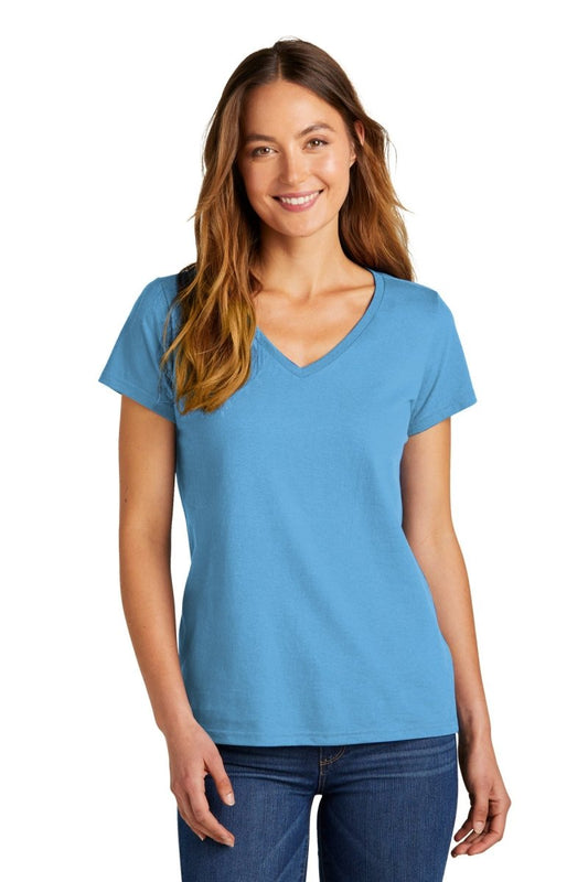 District® Women's The Concert Tee® V-Neck DT5002 - uslegacypromotions