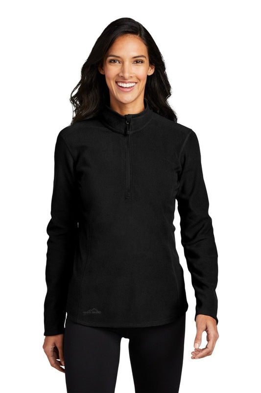 Eddie Bauer® Ladies 1/2-Zip Microfleece Jacket EB227 - uslegacypromotions