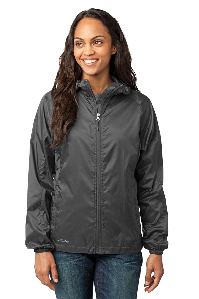 Eddie Bauer® - Ladies Packable Wind Jacket. EB501 - uslegacypromotions