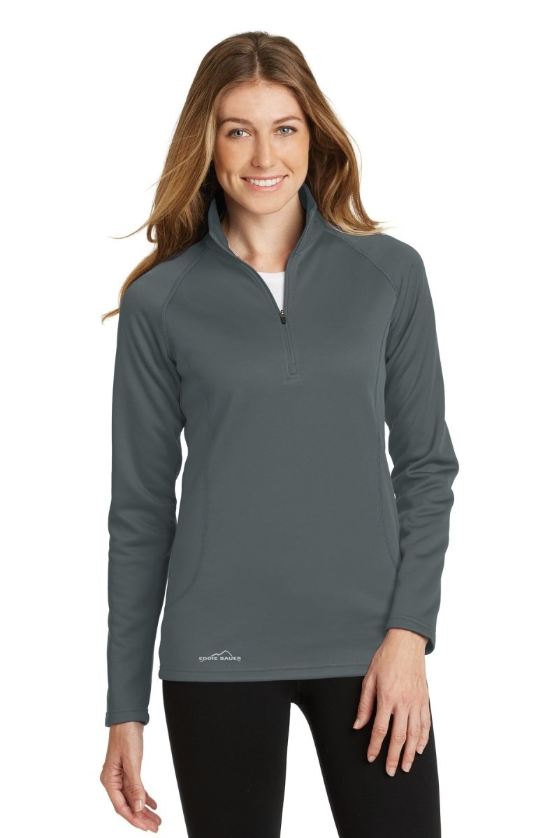 Eddie Bauer® Ladies Smooth Fleece 1/2-Zip. EB237 - uslegacypromotions