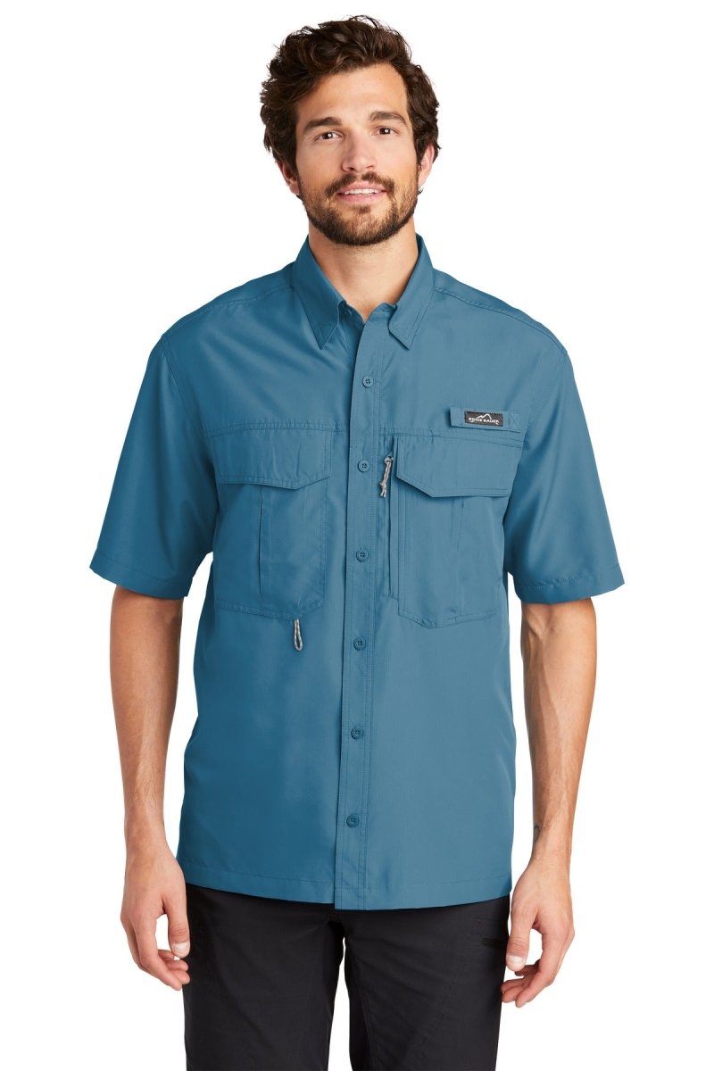 Eddie Bauer® - Short Sleeve Performance Fishing Shirt. EB602 - uslegacypromotions