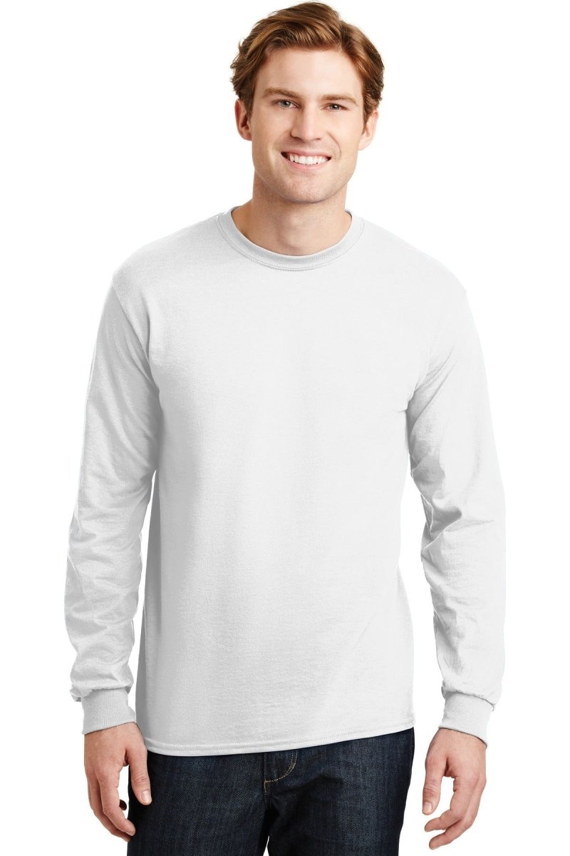 Gildan® - DryBlend® 50 Cotton/50 Poly Long Sleeve T-Shirt. 8400 - uslegacypromotions