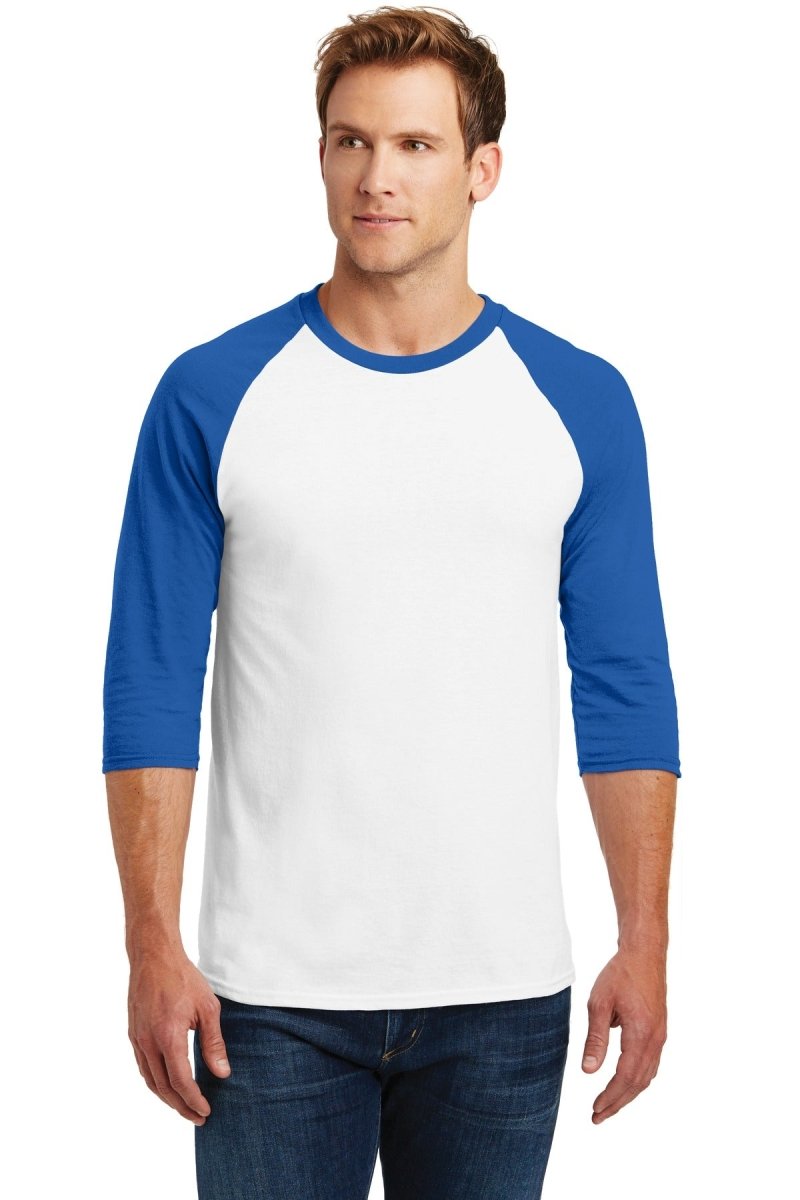 Gildan® Heavy Cotton™ 3/4-Sleeve Raglan T-Shirt. 5700 - uslegacypromotions