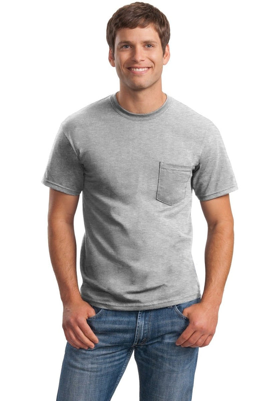 Gildan® - Ultra Cotton® 100% US Cotton T-Shirt with Pocket. 2300 - uslegacypromotions