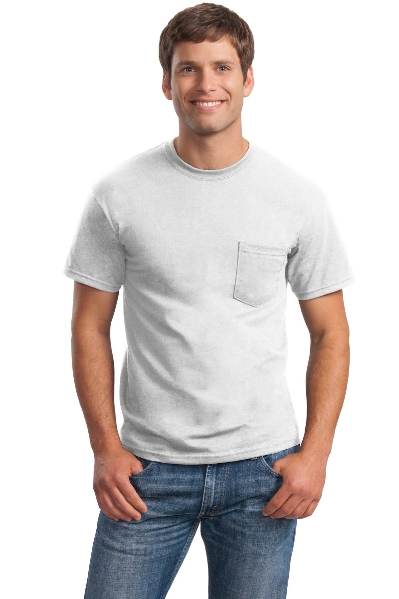 Gildan® - Ultra Cotton® 100% US Cotton T-Shirt with Pocket. 2300 - uslegacypromotions