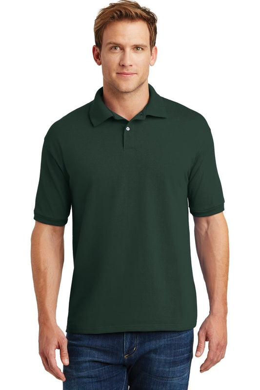 Hanes® EcoSmart® - 5.2-Ounce Jersey Knit Sport Shirt. 054X - uslegacypromotions