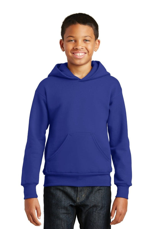Hanes® - Youth EcoSmart® Pullover Hooded Sweatshirt. P470 - uslegacypromotions
