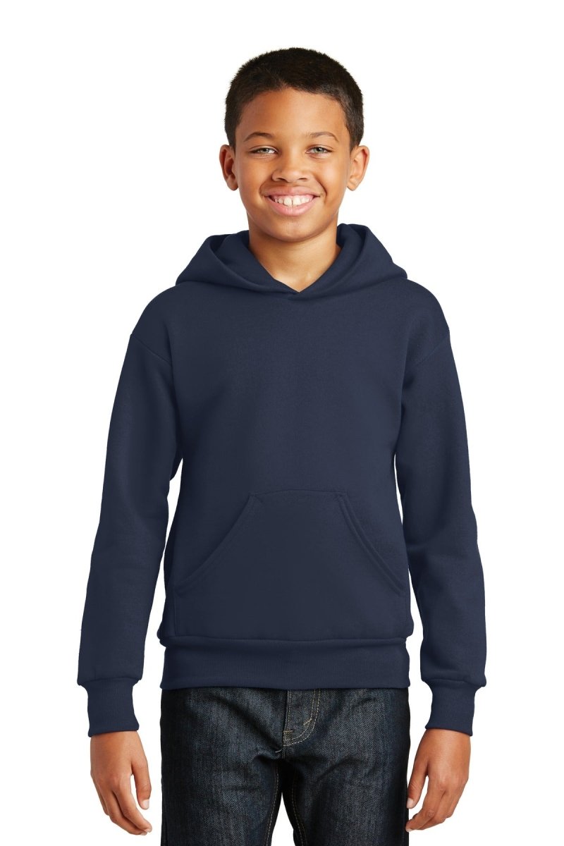 Hanes® - Youth EcoSmart® Pullover Hooded Sweatshirt. P470 - uslegacypromotions