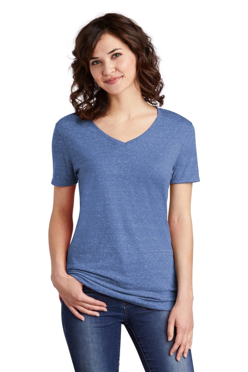 Jerzees ® Ladies Snow Heather Jersey V-Neck T-Shirt 88WV - uslegacypromotions
