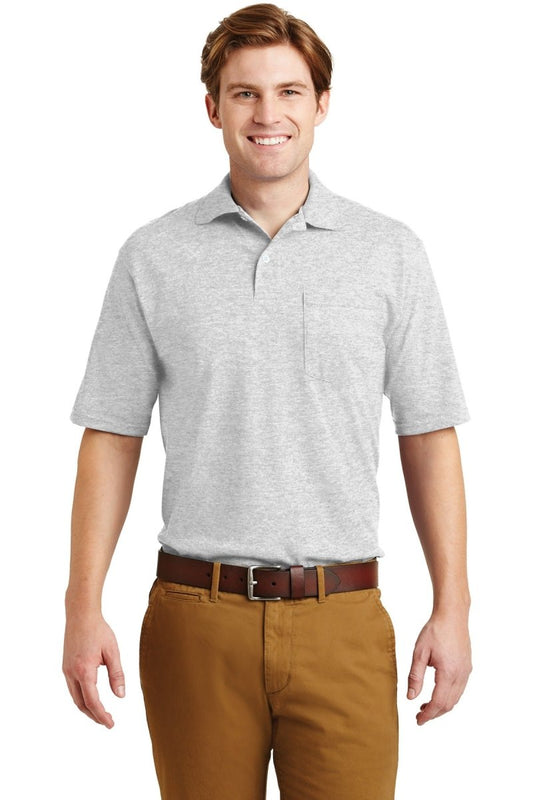 Jerzees® -SpotShield™ 5.4-Ounce Jersey Knit Sport Shirt with Pocket. 436MP - uslegacypromotions