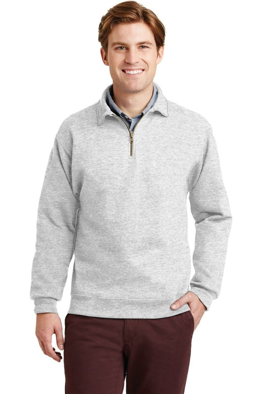 Jerzees® Super Sweats® NuBlend® - 1/4-Zip Sweatshirt with Cadet Collar. 4528M - uslegacypromotions