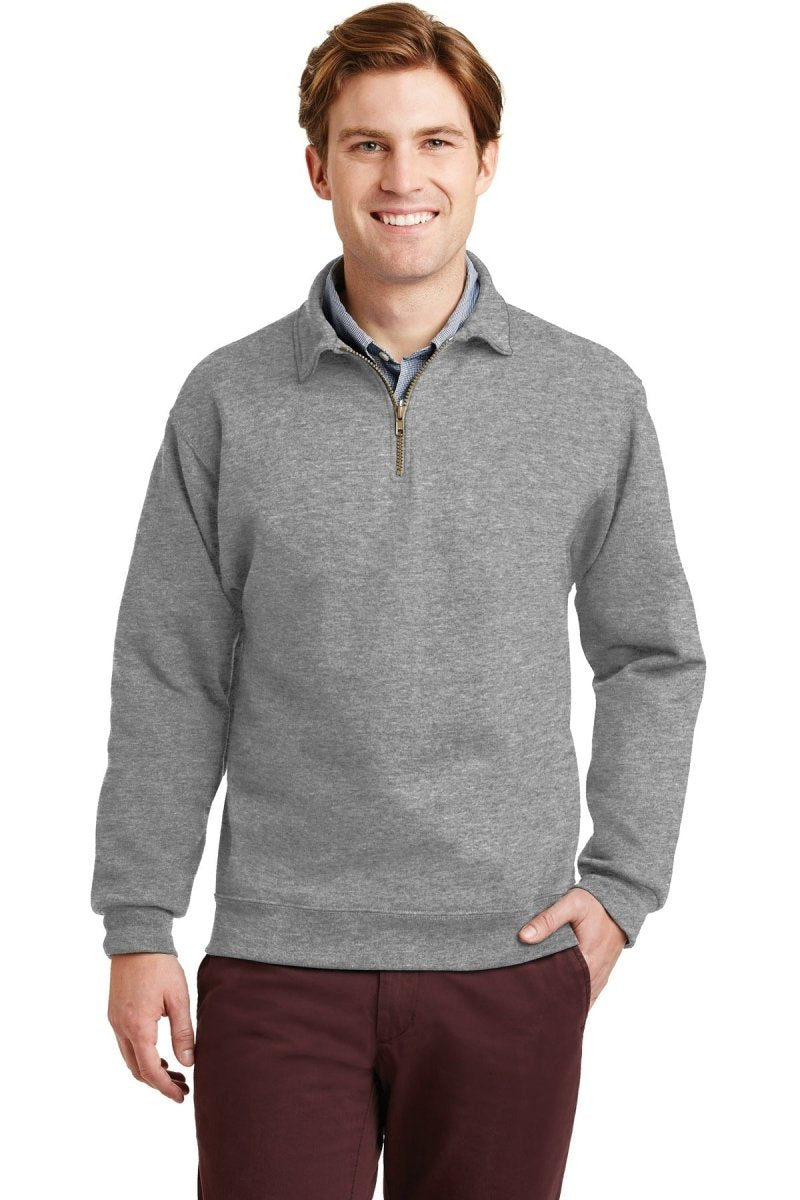 Jerzees® Super Sweats® NuBlend® - 1/4-Zip Sweatshirt with Cadet Collar. 4528M - uslegacypromotions