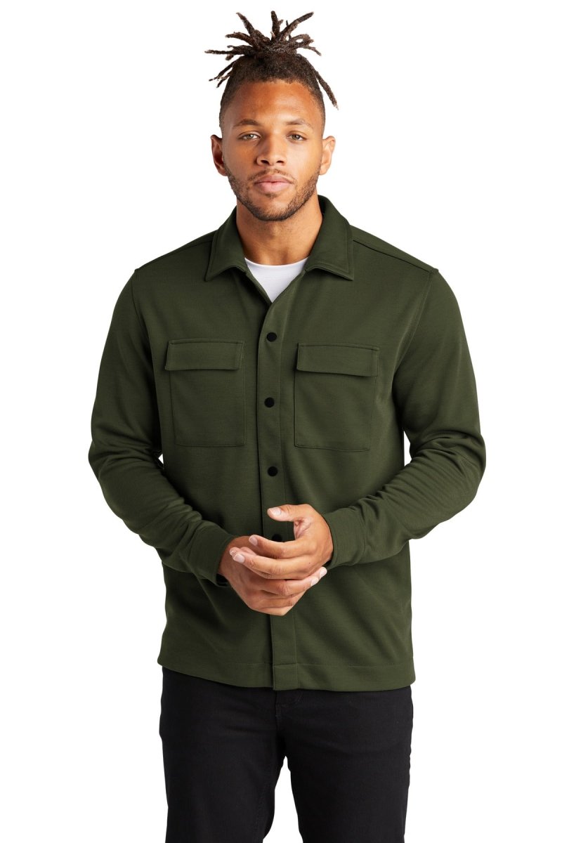 Mercer+Mettleâ„¢ Double-Knit Snap Front Jacket MM3004 - uslegacypromotions