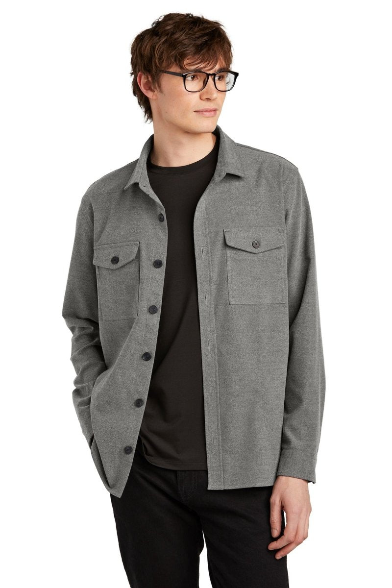 Mercer+Mettle¢â€žÂ¢ Long Sleeve Twill Overshirt MM2020 - uslegacypromotions