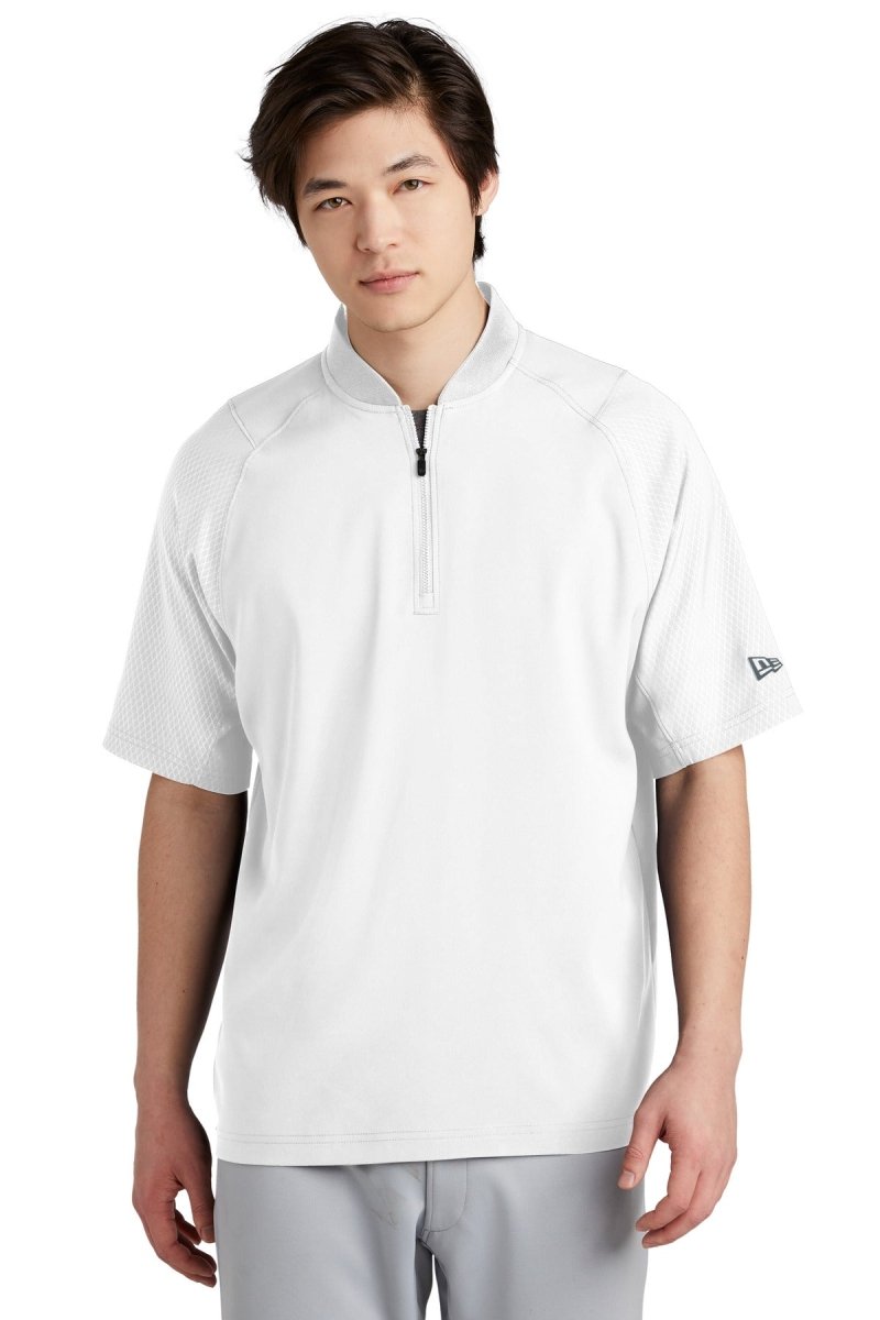 New Era ® Cage Short Sleeve 1/4-Zip Jacket. NEA600 - uslegacypromotions