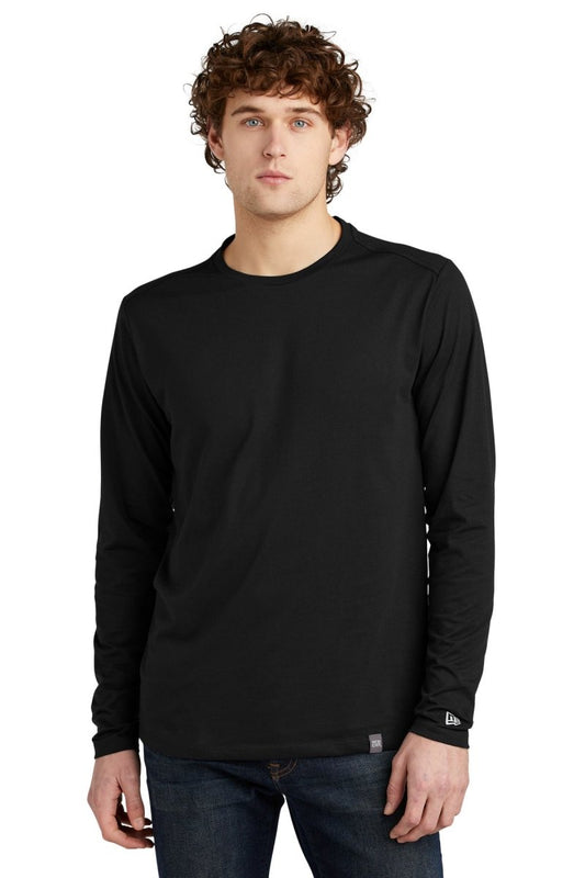 New Era ® Heritage Blend Long Sleeve Crew Tee. NEA102 - uslegacypromotions