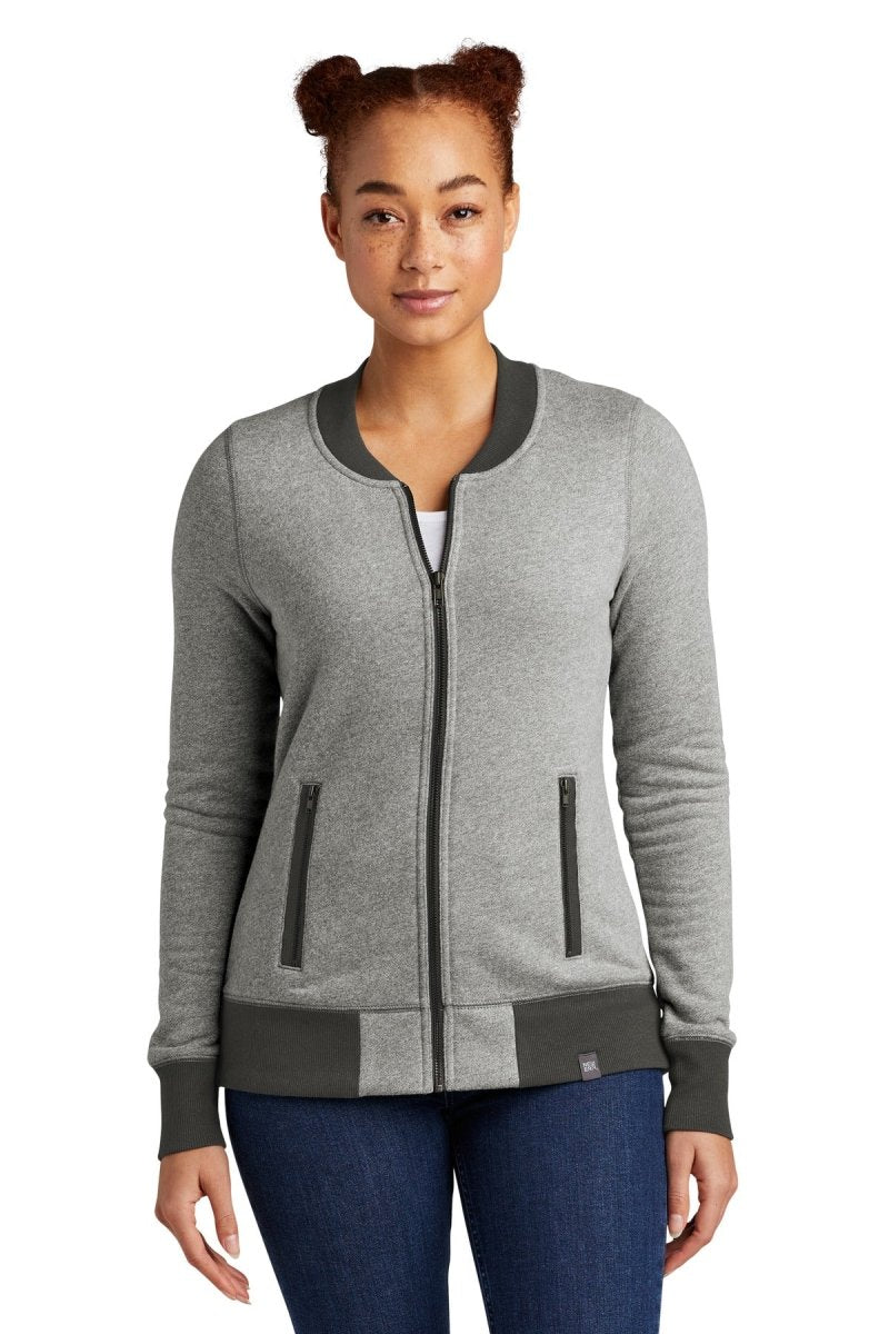 New Era ® Ladies French Terry Baseball Full-Zip. LNEA503 - uslegacypromotions