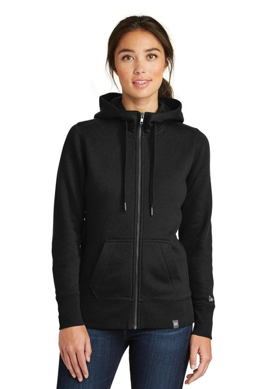 New Era ® Ladies French Terry Full-Zip Hoodie. LNEA502 - uslegacypromotions