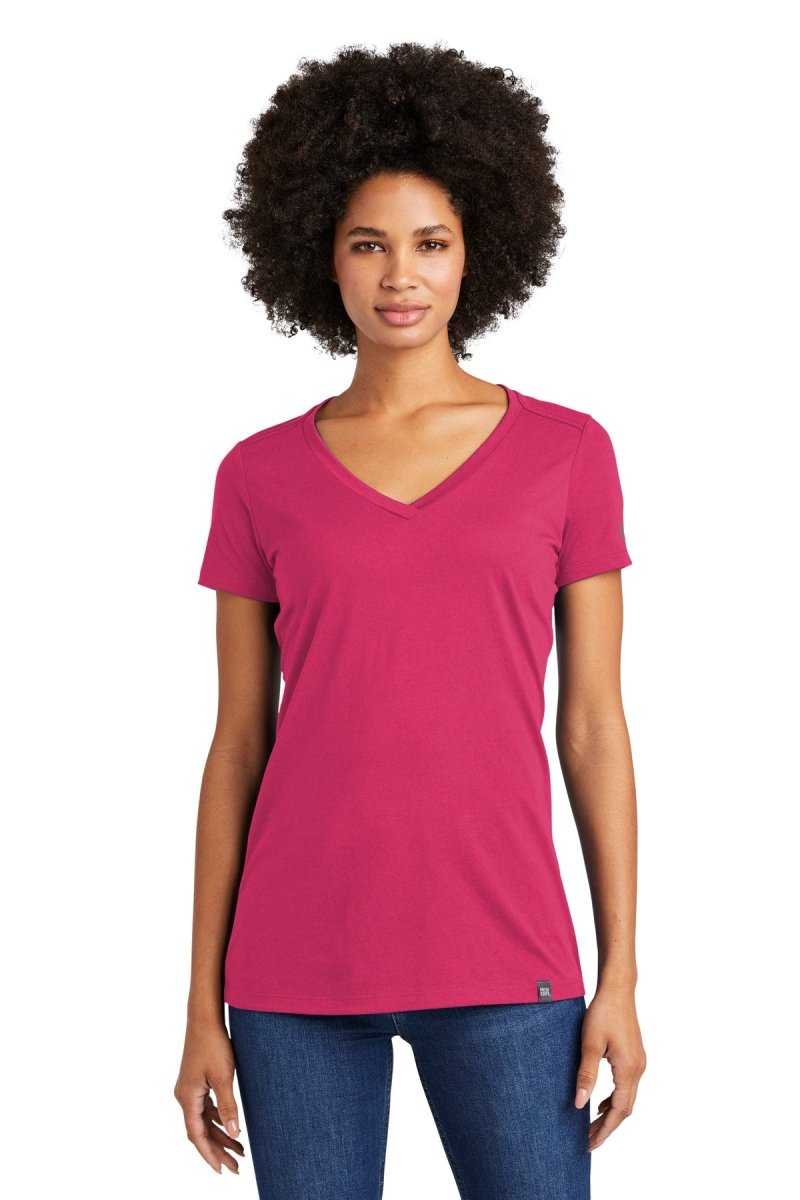New Era ® Ladies Heritage Blend V-Neck Tee. LNEA101 - uslegacypromotions