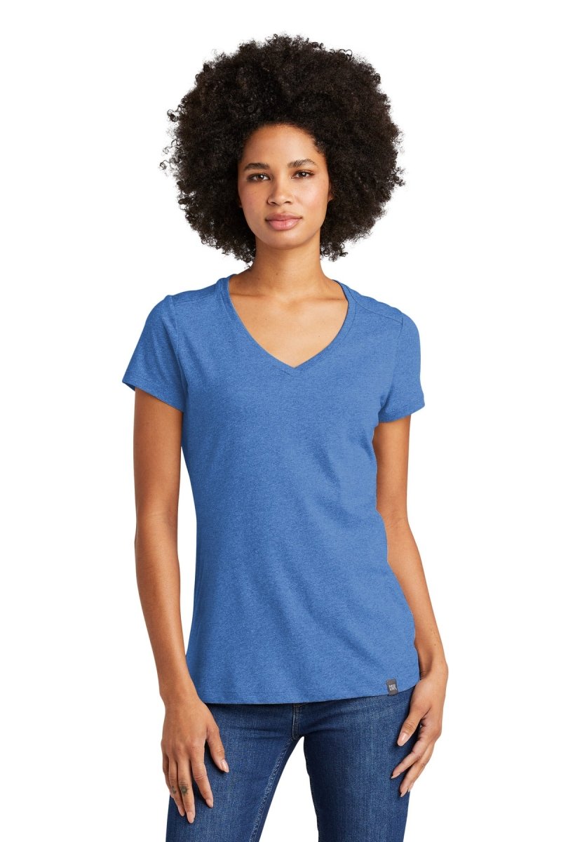 New Era ® Ladies Heritage Blend V-Neck Tee. LNEA101 - uslegacypromotions
