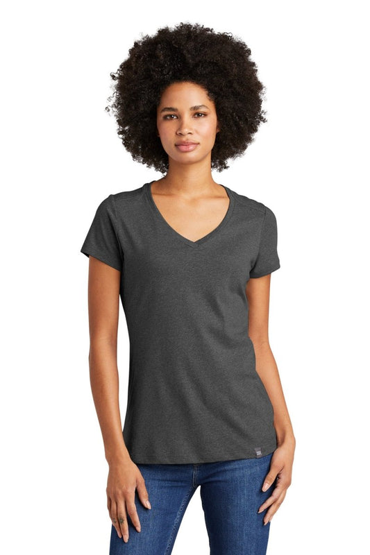 New Era ® Ladies Heritage Blend V-Neck Tee. LNEA101 - uslegacypromotions