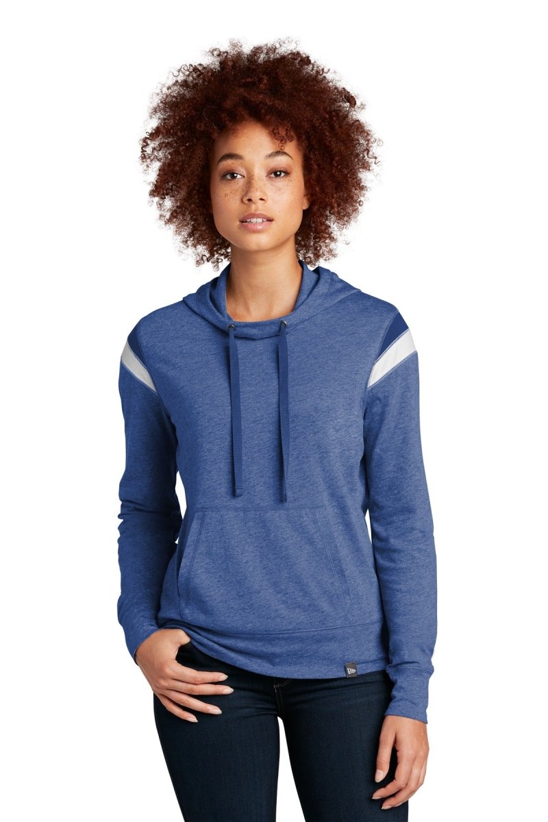 New Era ® Ladies Heritage Blend Varsity Hoodie LNEA108 - uslegacypromotions