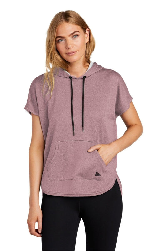 New Era ® Ladies Performance Terry Short Sleeve Hoodie LNEA533 - uslegacypromotions