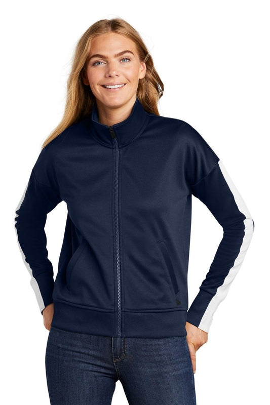 New Era ® Ladies Track Jacket LNEA650 - uslegacypromotions
