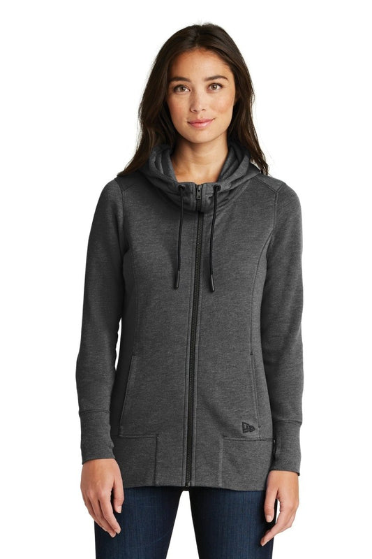 New Era ® Ladies Tri-Blend Fleece Full-Zip Hoodie. LNEA511 - uslegacypromotions