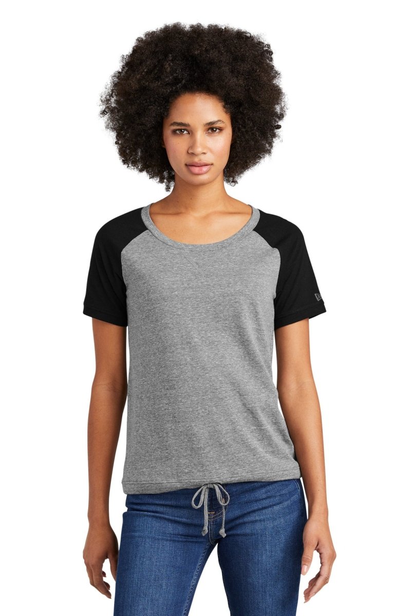 New Era ® Ladies Tri-Blend Performance Cinch Tee. LNEA133 - uslegacypromotions