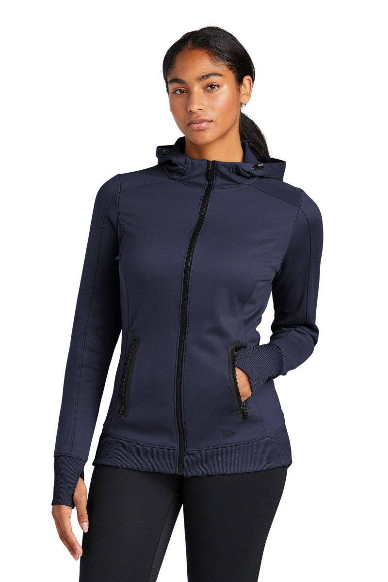 New Era ® Ladies Venue Fleece Full-Zip Hoodie. LNEA522 - uslegacypromotions