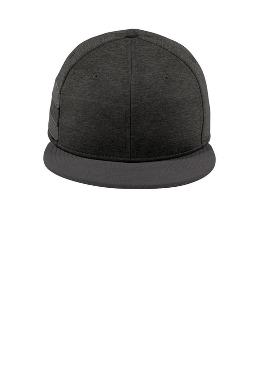 New Era ® Shadow Heather Striped Flat Bill Snapback Cap NE408 - uslegacypromotions