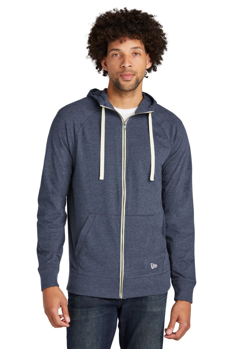 New Era ® Sueded Cotton Blend Full-Zip Hoodie. NEA122 - uslegacypromotions