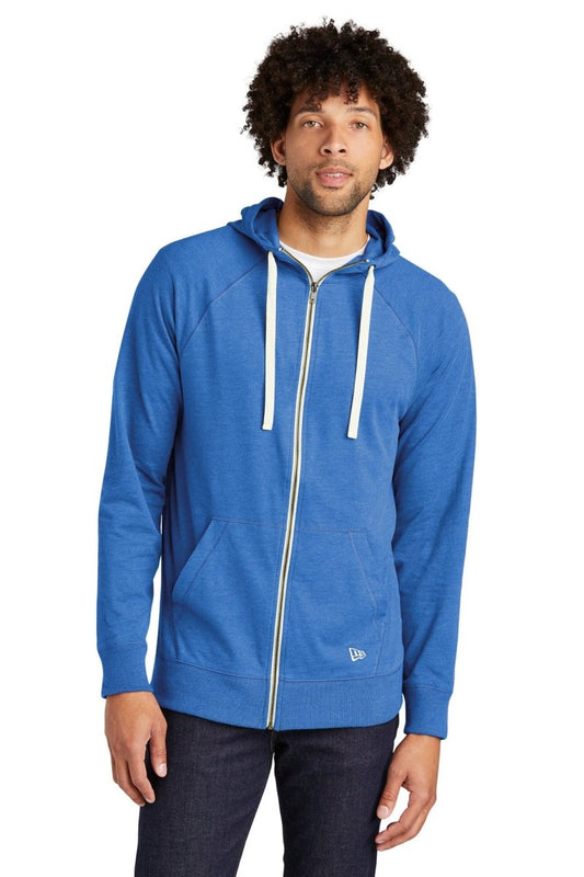 New Era ® Sueded Cotton Blend Full-Zip Hoodie. NEA122 - uslegacypromotions