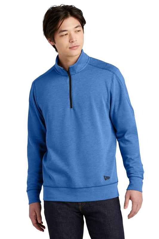 New Era ® Tri-Blend Fleece 1/4-Zip Pullover. NEA512 - uslegacypromotions